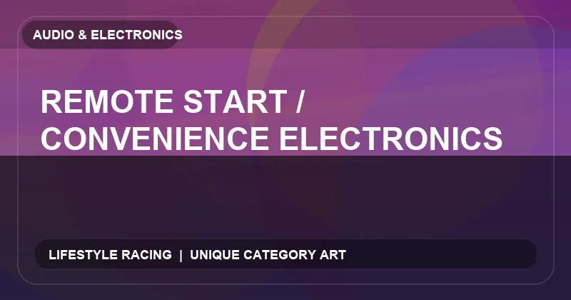 Remote Start / Convenience Electronics